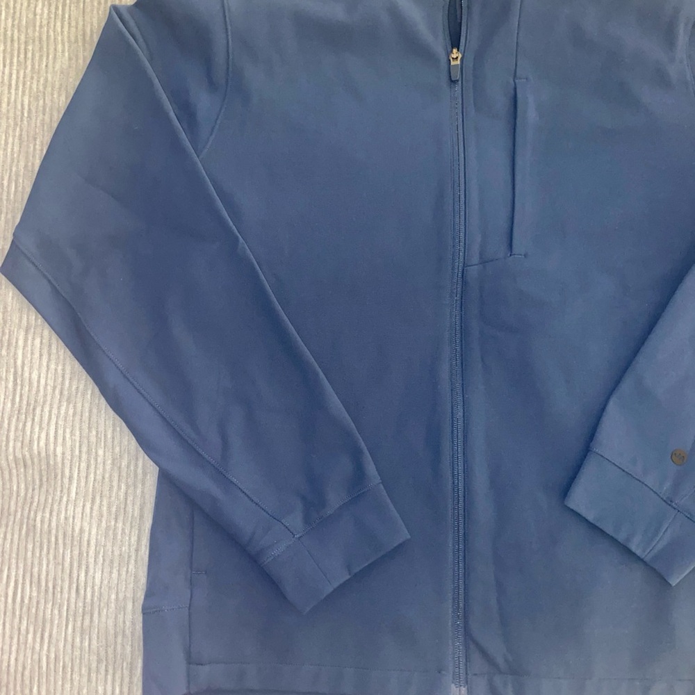 Jack Archer Legacy Jacket Mens Size XL Deep Marine Blue Full Zip Casual - Picture 7 of 15